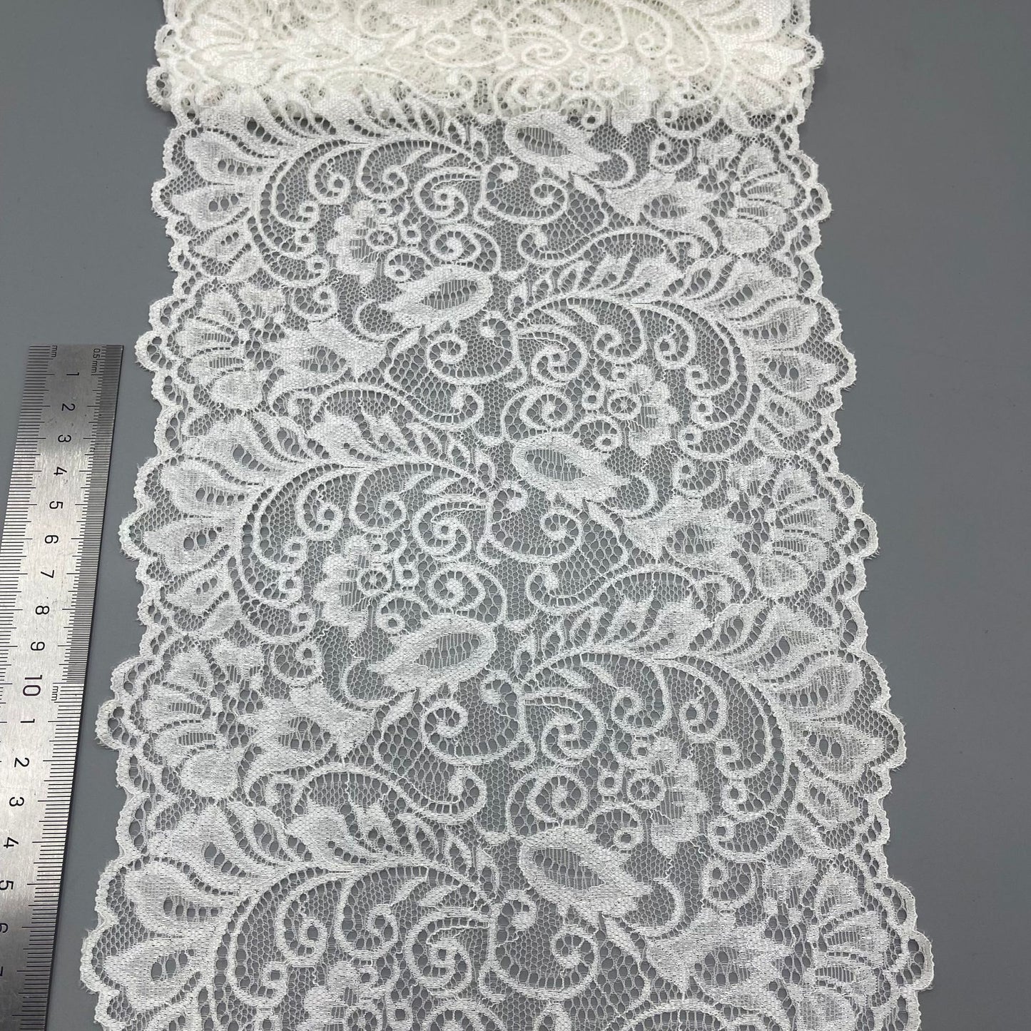 freedombeauty|21CM Black and White Hollow Elastic Lace Trim DIY Clothing Lingerie Lace Wedding Dress Accessories