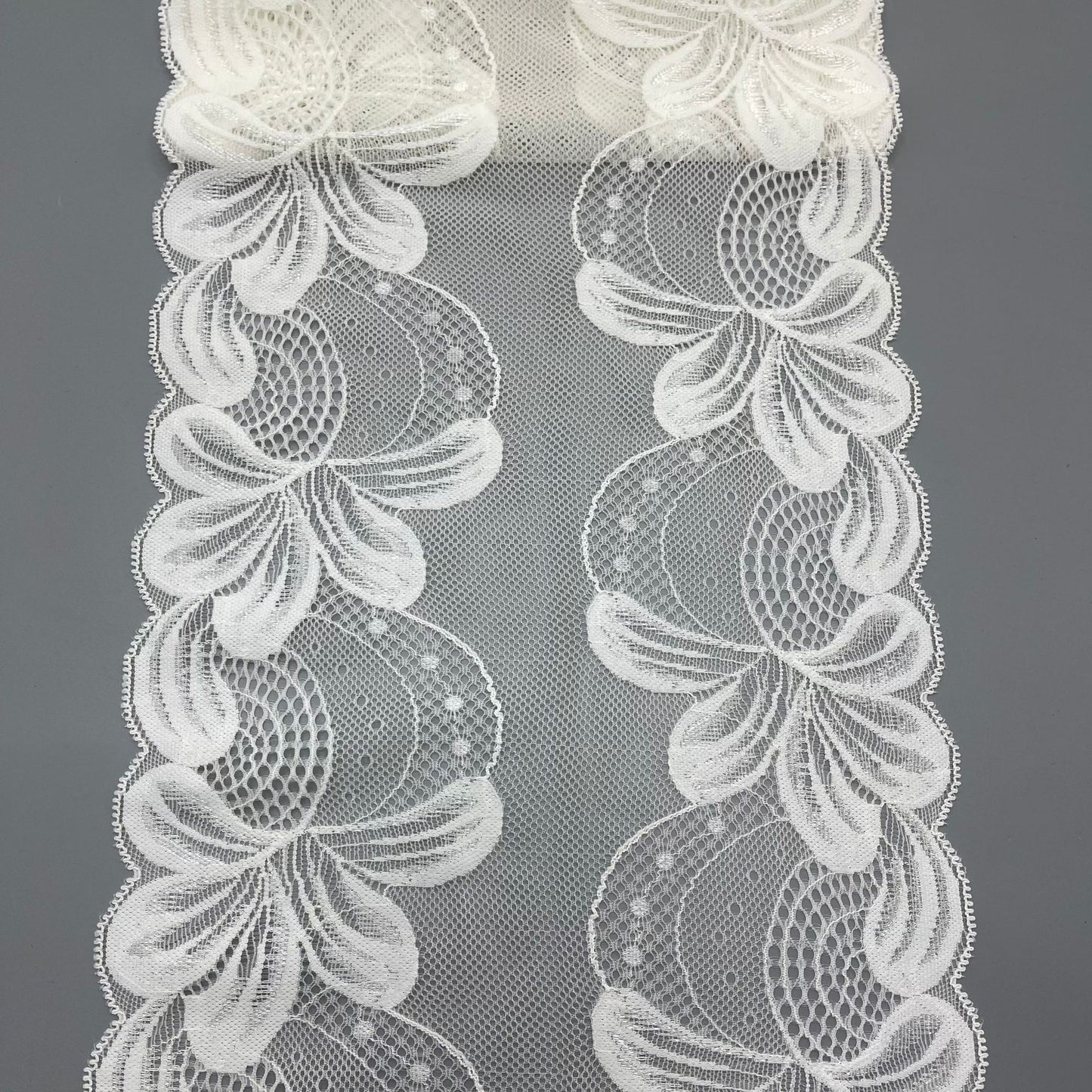 freedombeauty | 21CM New High Elastic Lace Trim Clothing Accessories DIY Wedding Dress Strapless Skirt Fabric