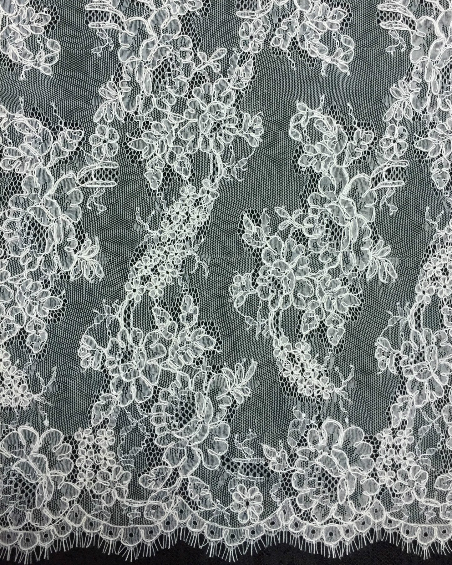 Freedombeauty | Direct Supply Car Bone Lace Veil Skirt Lace Accessories Three-Dimensional Bone Lace Fabric Wedding Dress Fabric