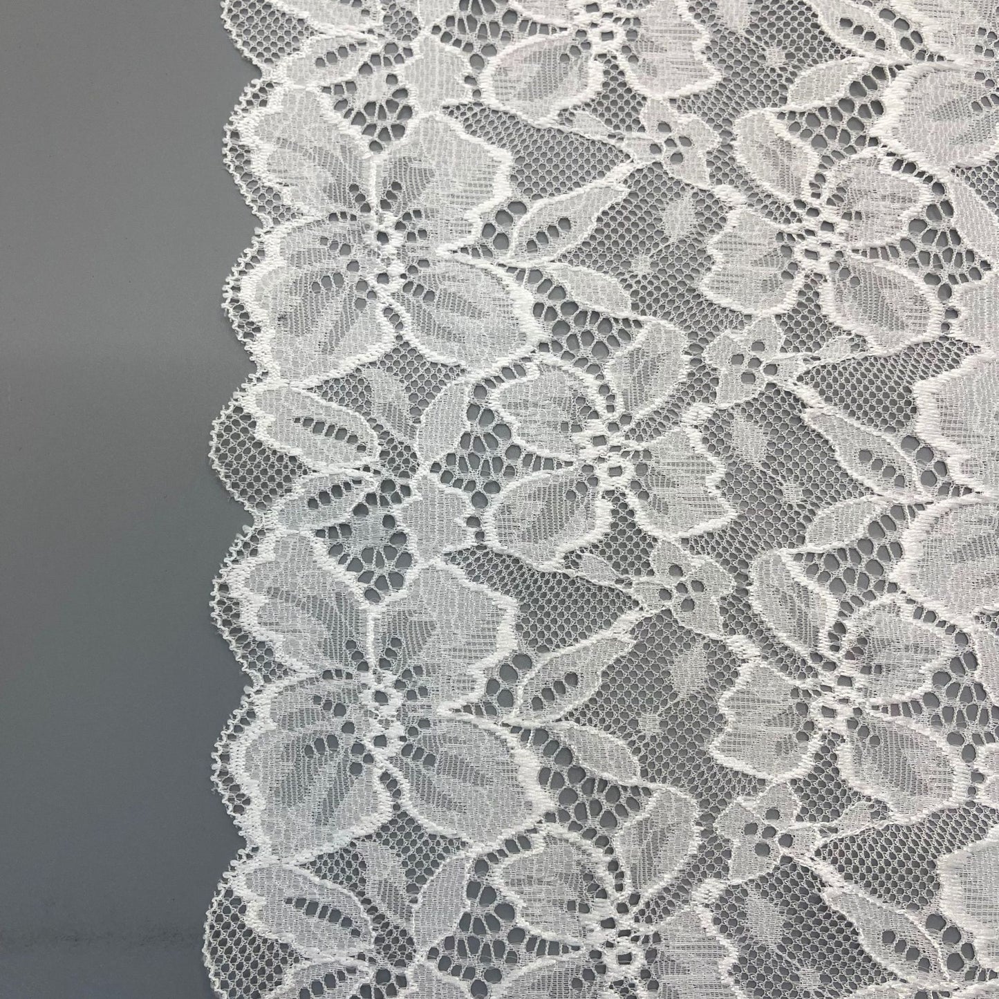 freedombeauty|18CM Underwear Wedding Dress Accessories White Nylon Elastic Hollow Lace Trim Embroidery