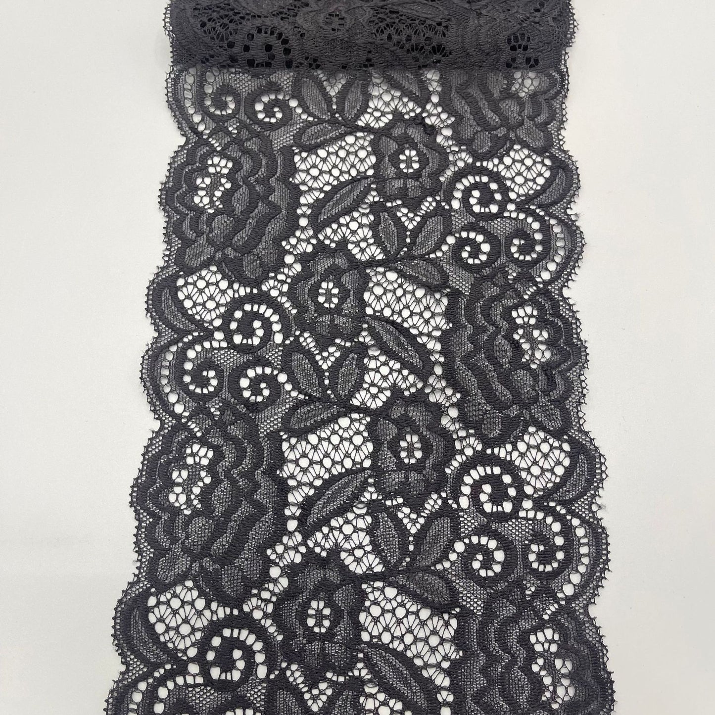 freedombeauty|16cm Stretch Nylon Wedding Dress Lace White Lace Hollow Design Accessories DIY Lace Parts