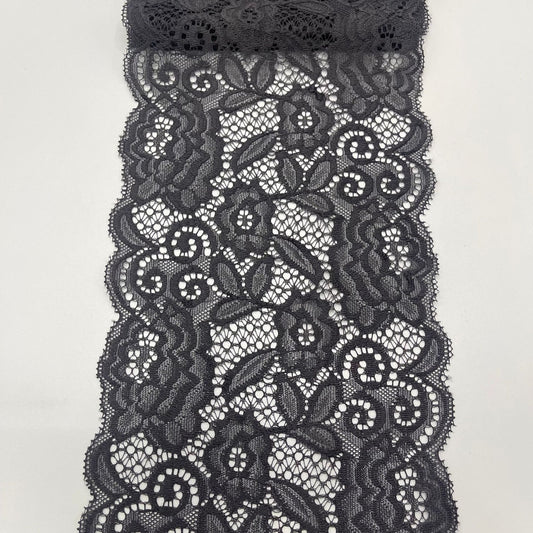 freedombeauty|16cm Stretch Nylon Wedding Dress Lace White Lace Hollow Design Accessories DIY Lace Parts