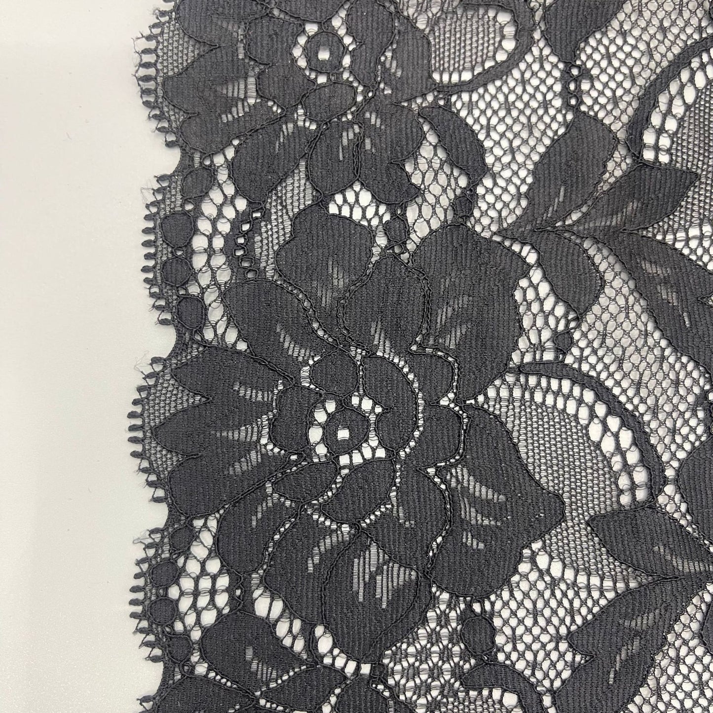 freedombeauty|18CM Elastic Lace Nylon Lace Fabric Wedding Dress Hem Home Textile Accessories