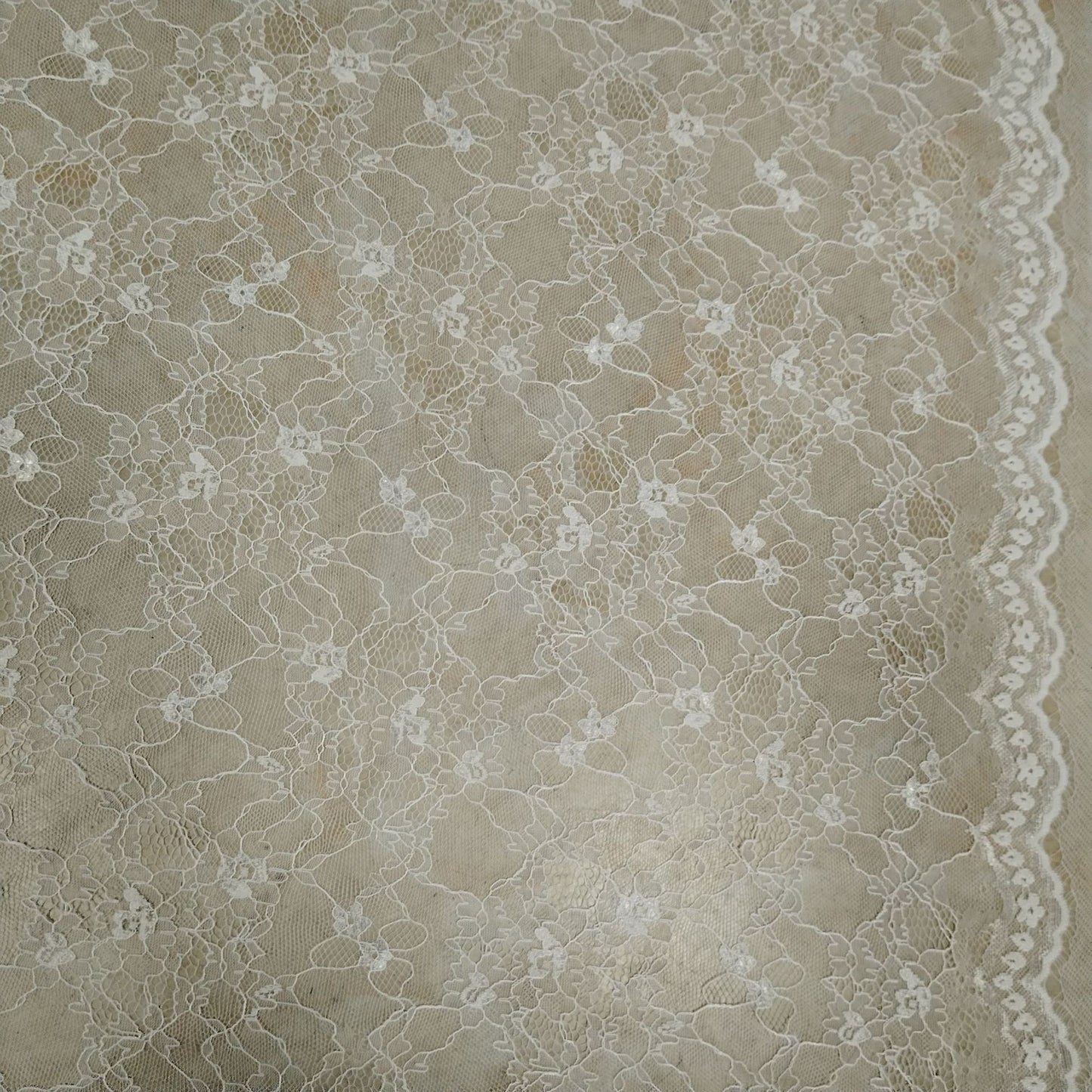 freedombeauty|In Stock Nylon Lace Fabric Full Pattern Lace Fabric Wedding Dress Fashion Dress Pajamas Lace Fabric