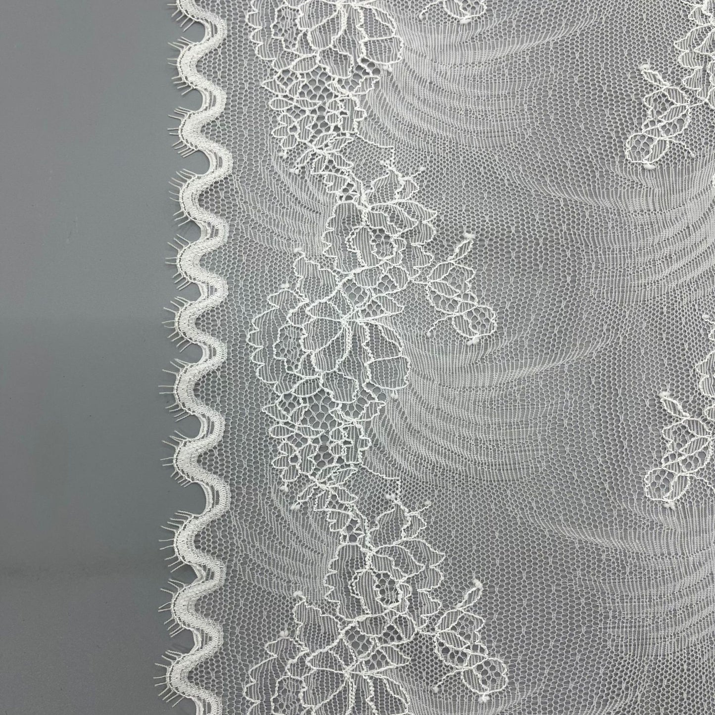 freedombeauty|21CM Elastic Eyelash French Elastic Lace Trim Wedding Dress Lingerie Accessories DIY Clothing Decoration