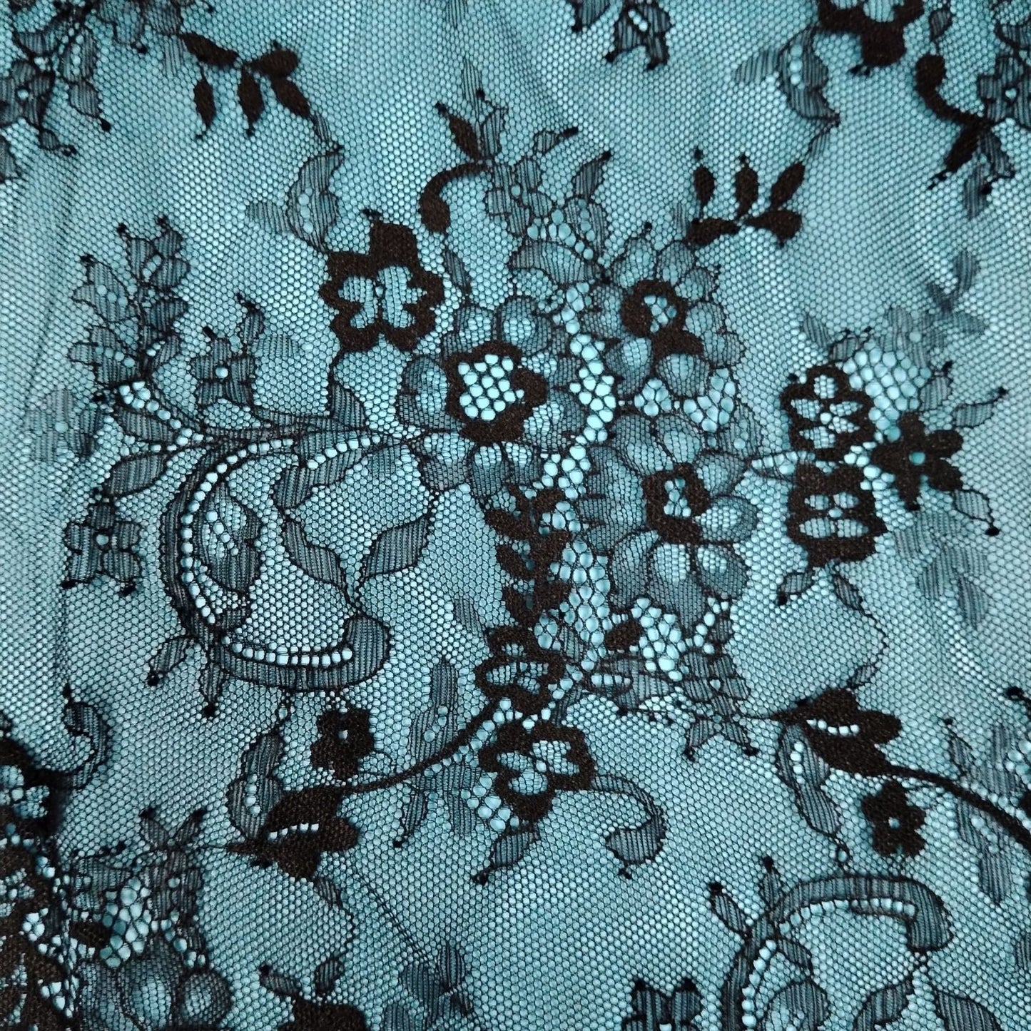 freedombeauty|New Nylon Lace Fabric Lightweight Soft Skin-friendly Double-sided Stretch Trim Rose Flower Women's Base Layer Underwear Fabric