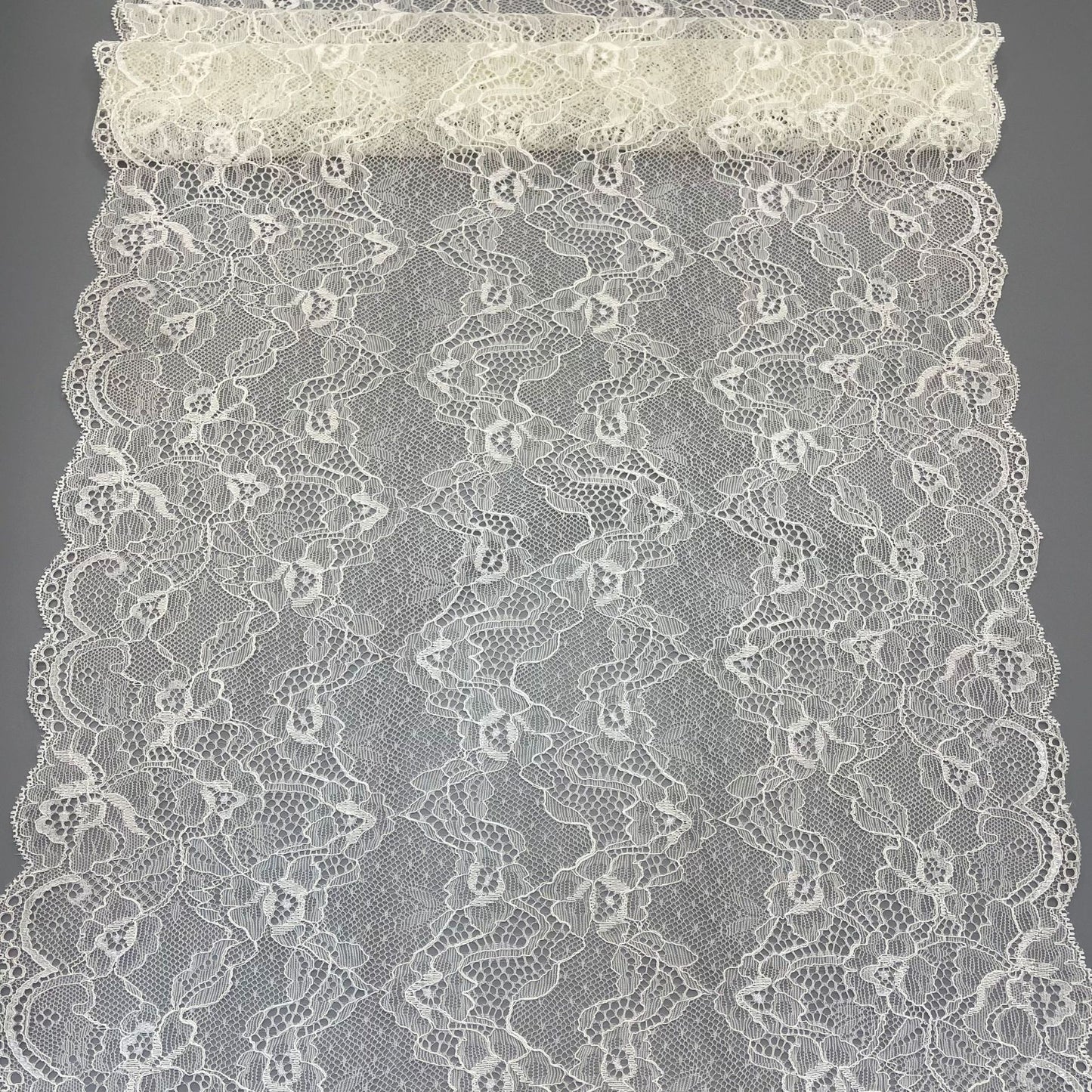 freedombeauty|37CM Direct Sale High Elasticity Lace Trim Suitable for Wedding Dress and Lingerie Decoration