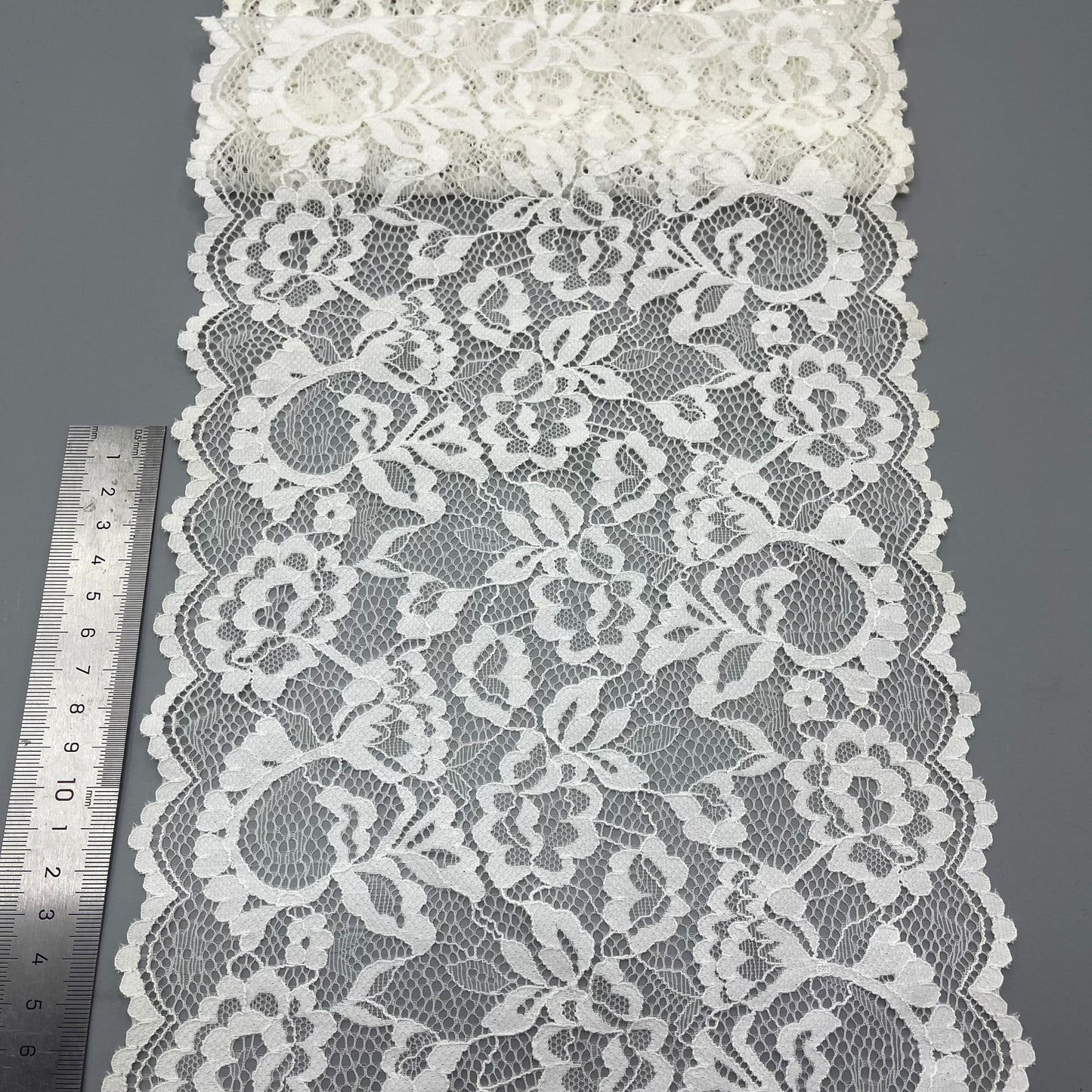 freedombeauty|21CM White Nylon Elastic Hollow Lace Trim Panties Lace E-commerce Platform